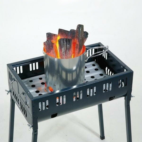 CAPTAIN STAG Charcoal Extinguisher & Fire Starter Set