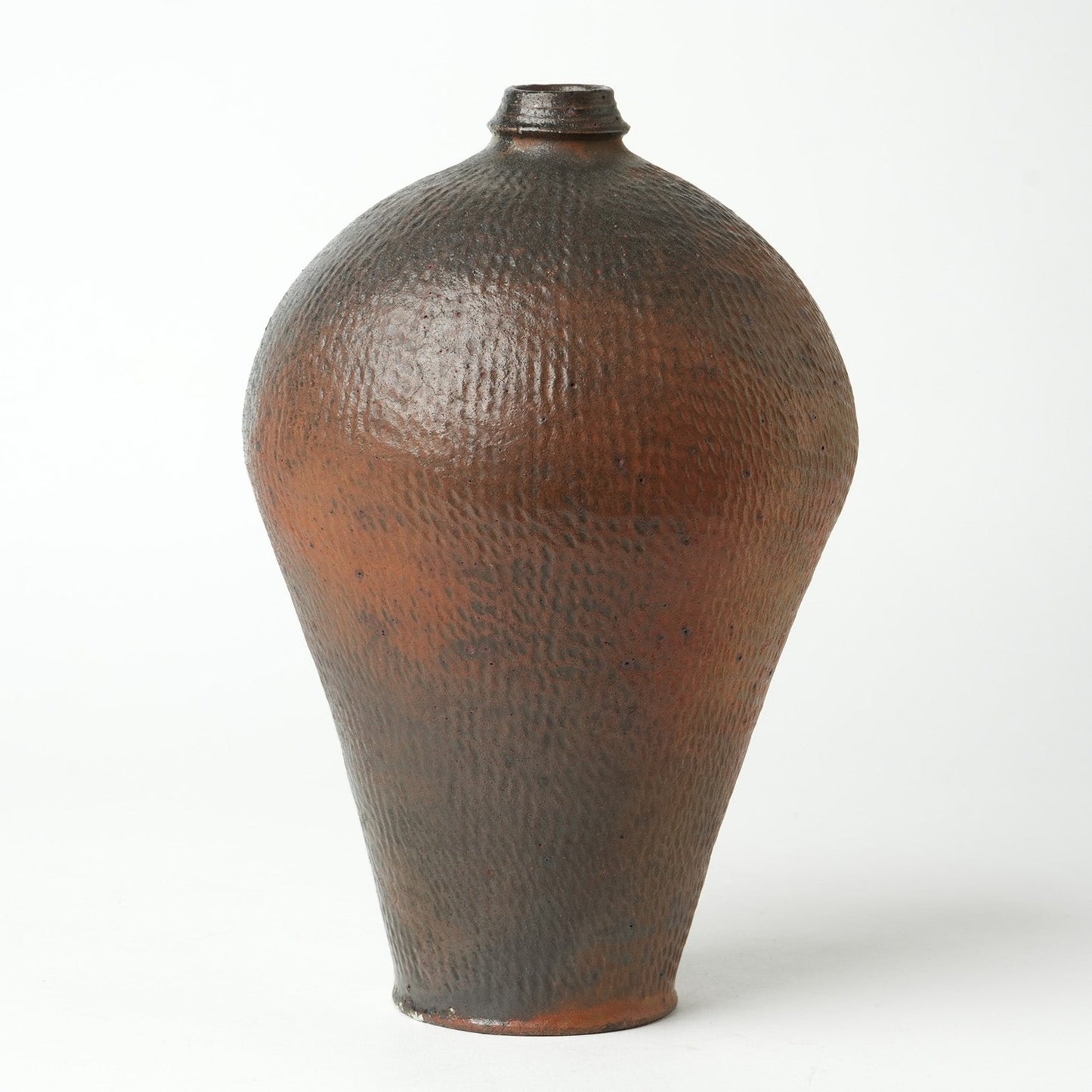 Keiji Tanaka Meiping Flower Vase Nanban Woodfired