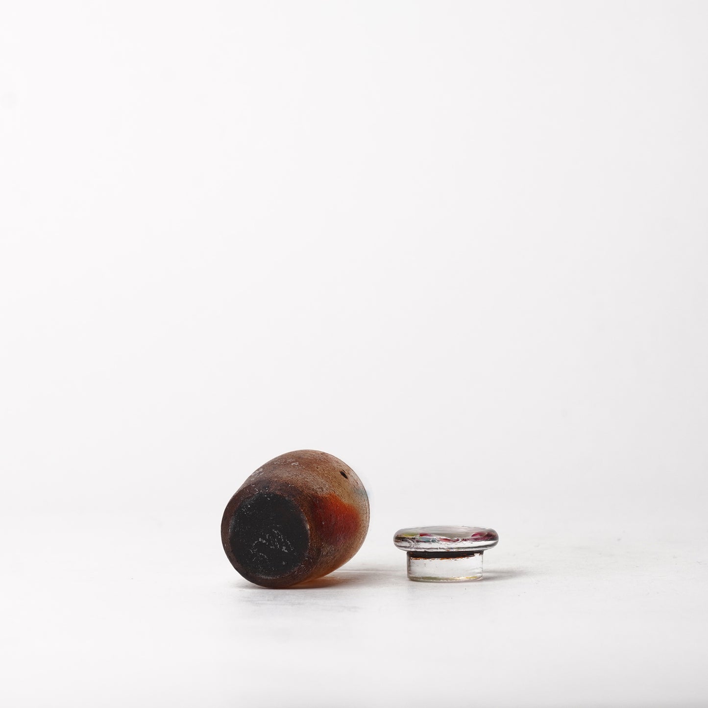 Aki Sakaida Kuyuri Glass Futamono Container