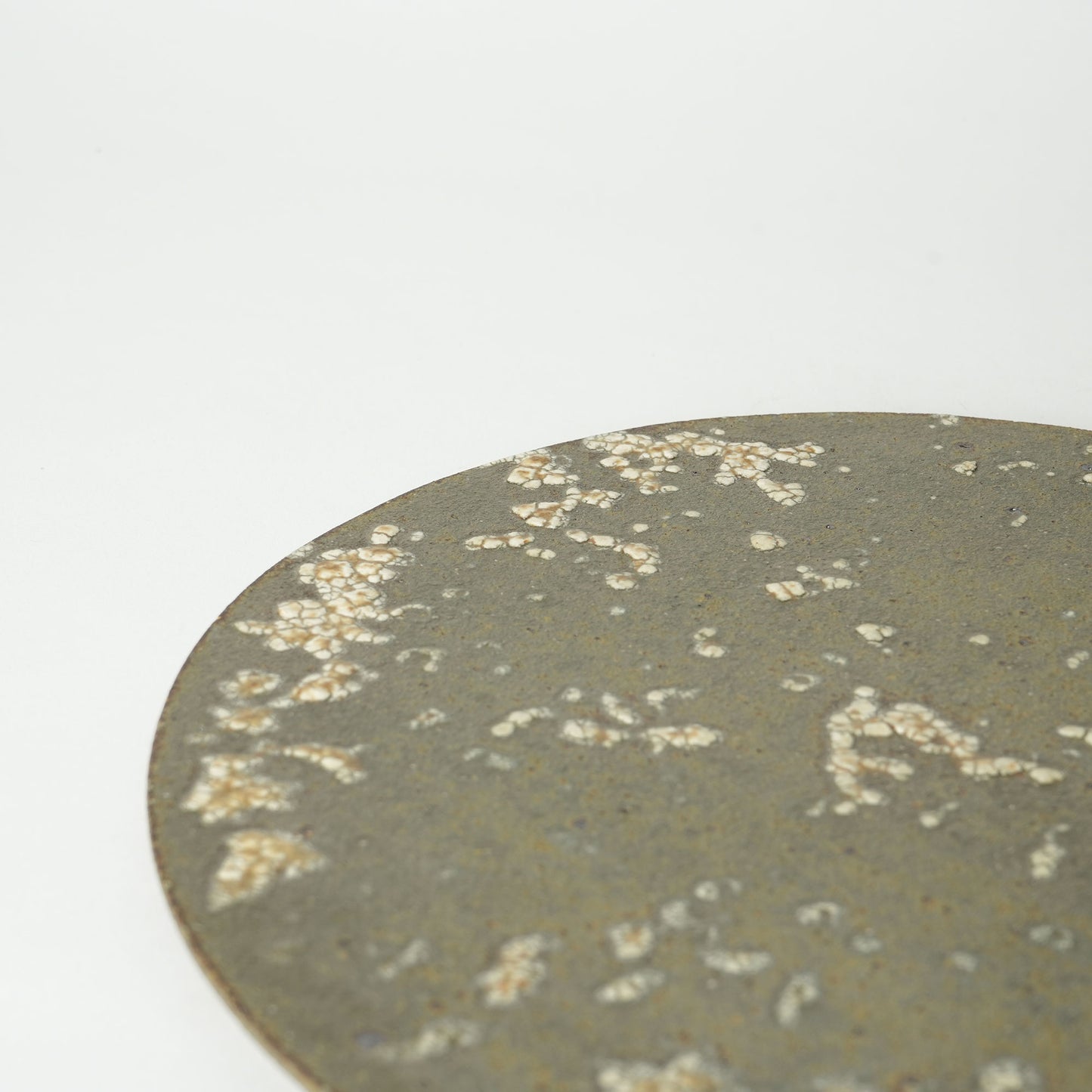 Futoshi Yamashita Volcanic Pottery Dinner Plate