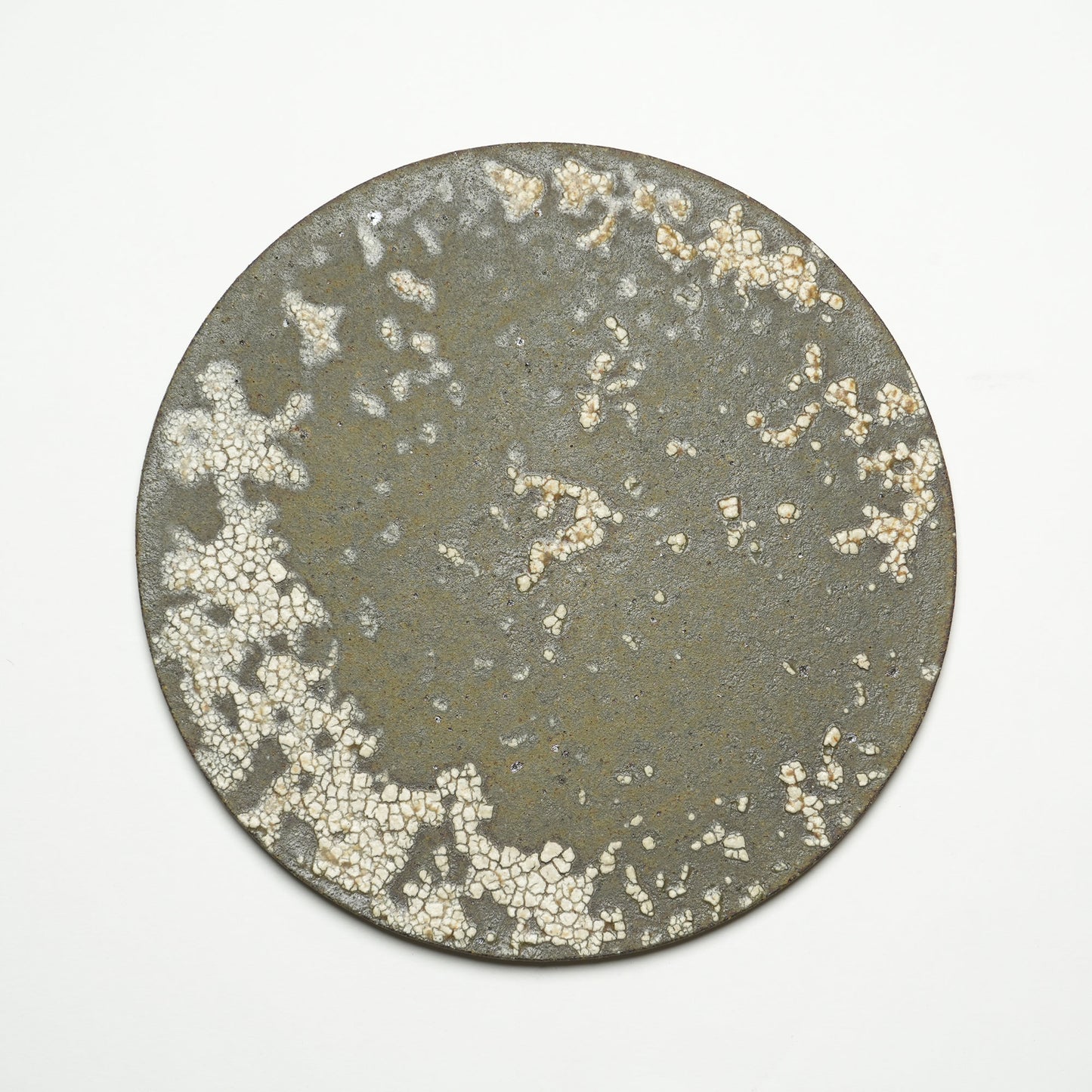 Futoshi Yamashita Volcanic Pottery Dinner Plate