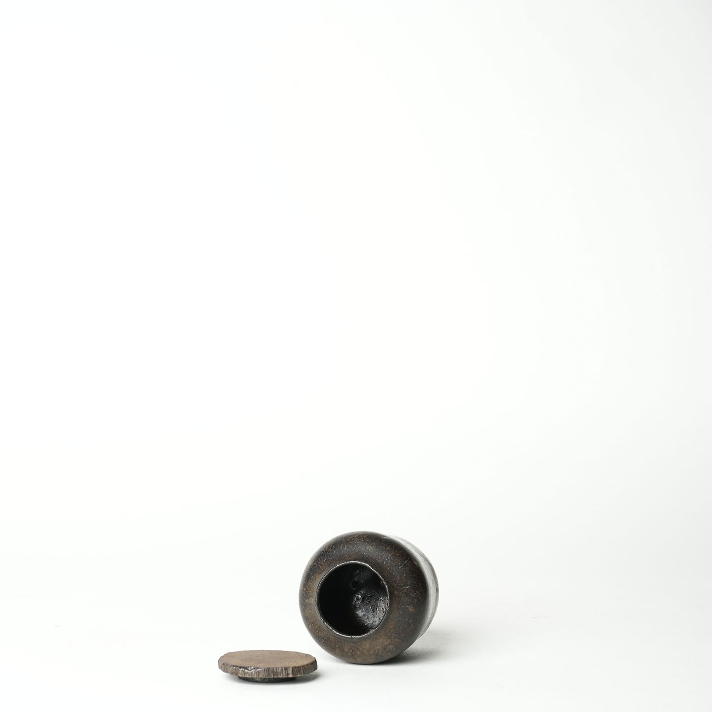 Futoshi Yamashita Volcanic Lava Futamono Container
