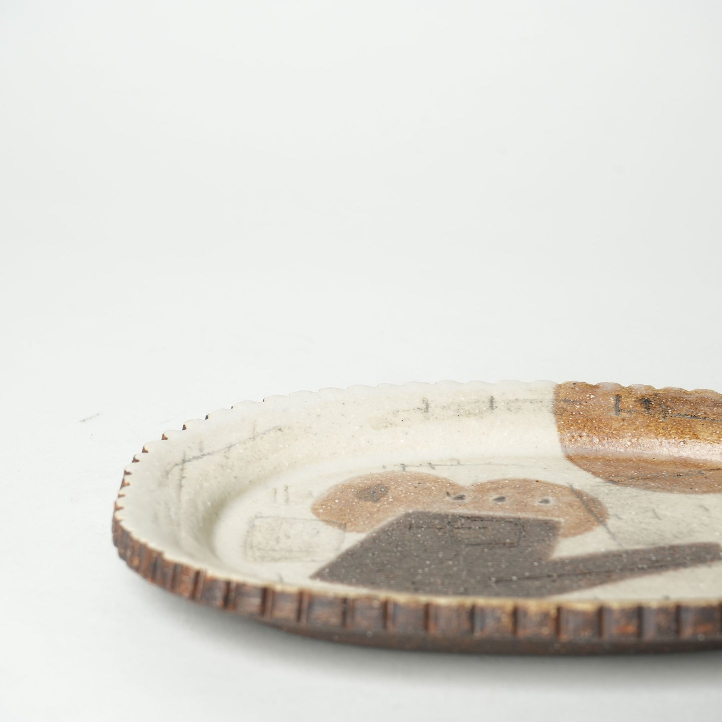 Keiko Jishage Oval Plate