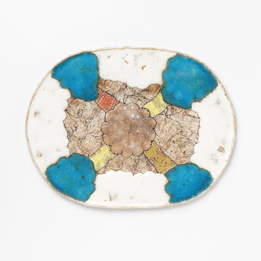 Atsushi Nakata Oval Rim Plate