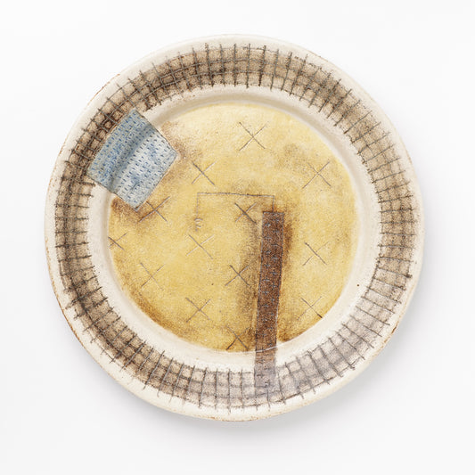 Kyoko Jishage Large Rim Dinner Plate