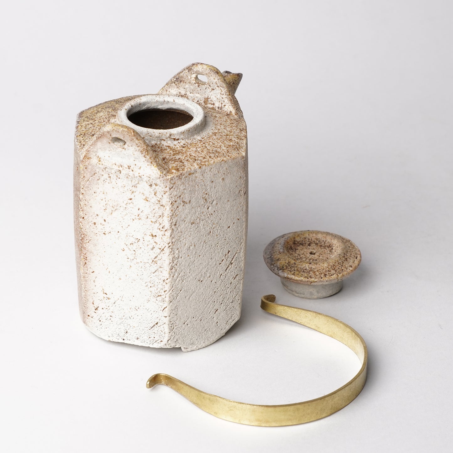 Mutsumi Ohashi Yakishime Tea Pot