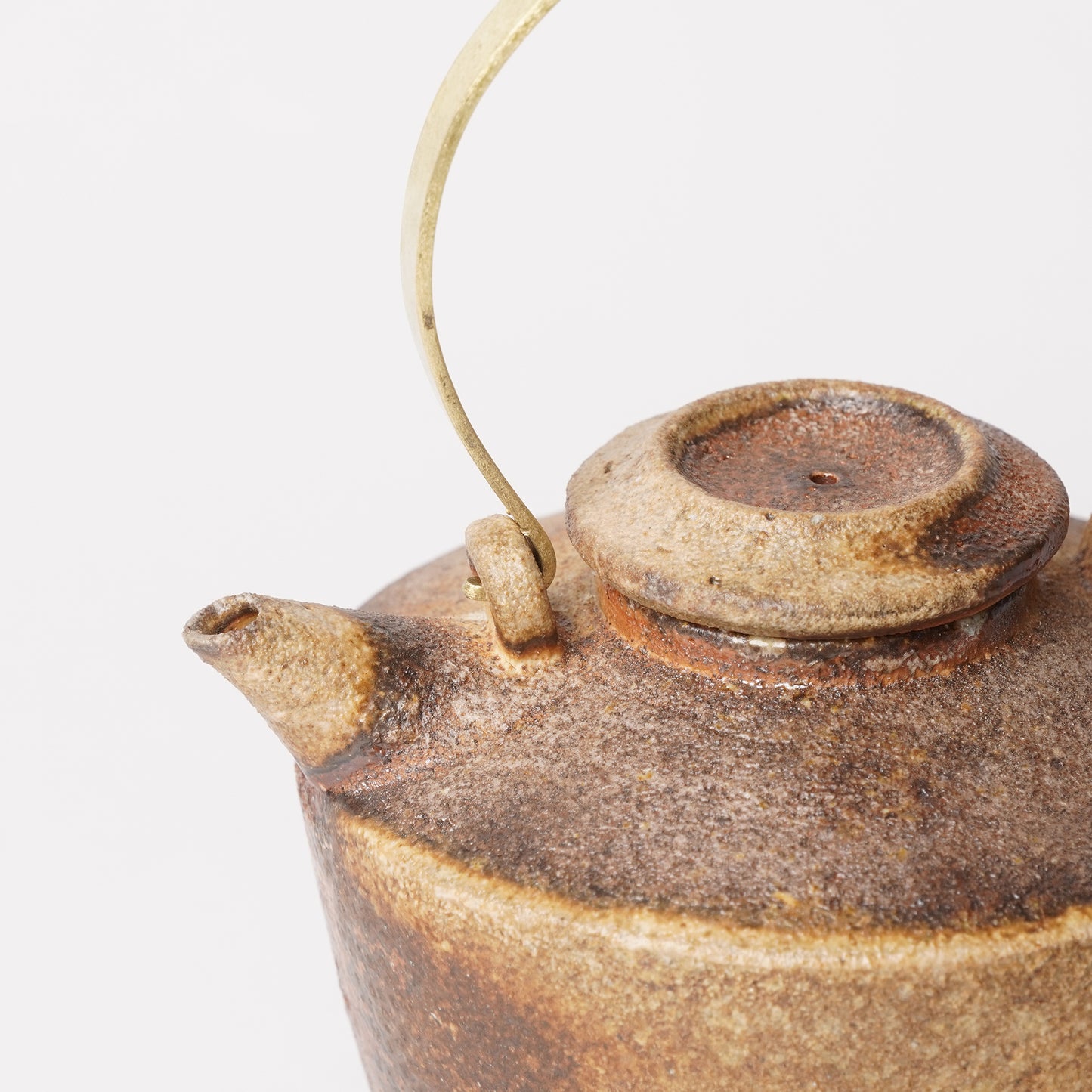 Mutsumi Ohashi Yakishime Tea Pot