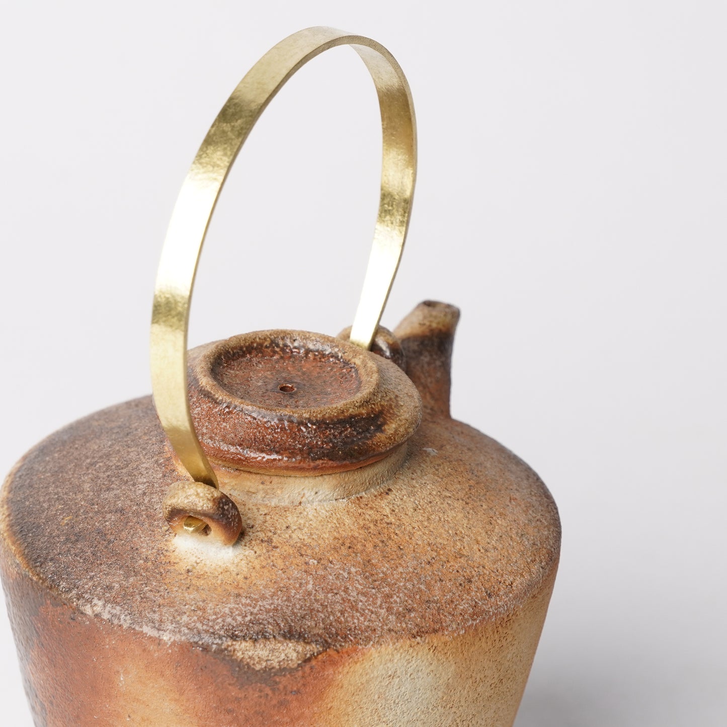Mutsumi Ohashi Yakishime Tea Pot