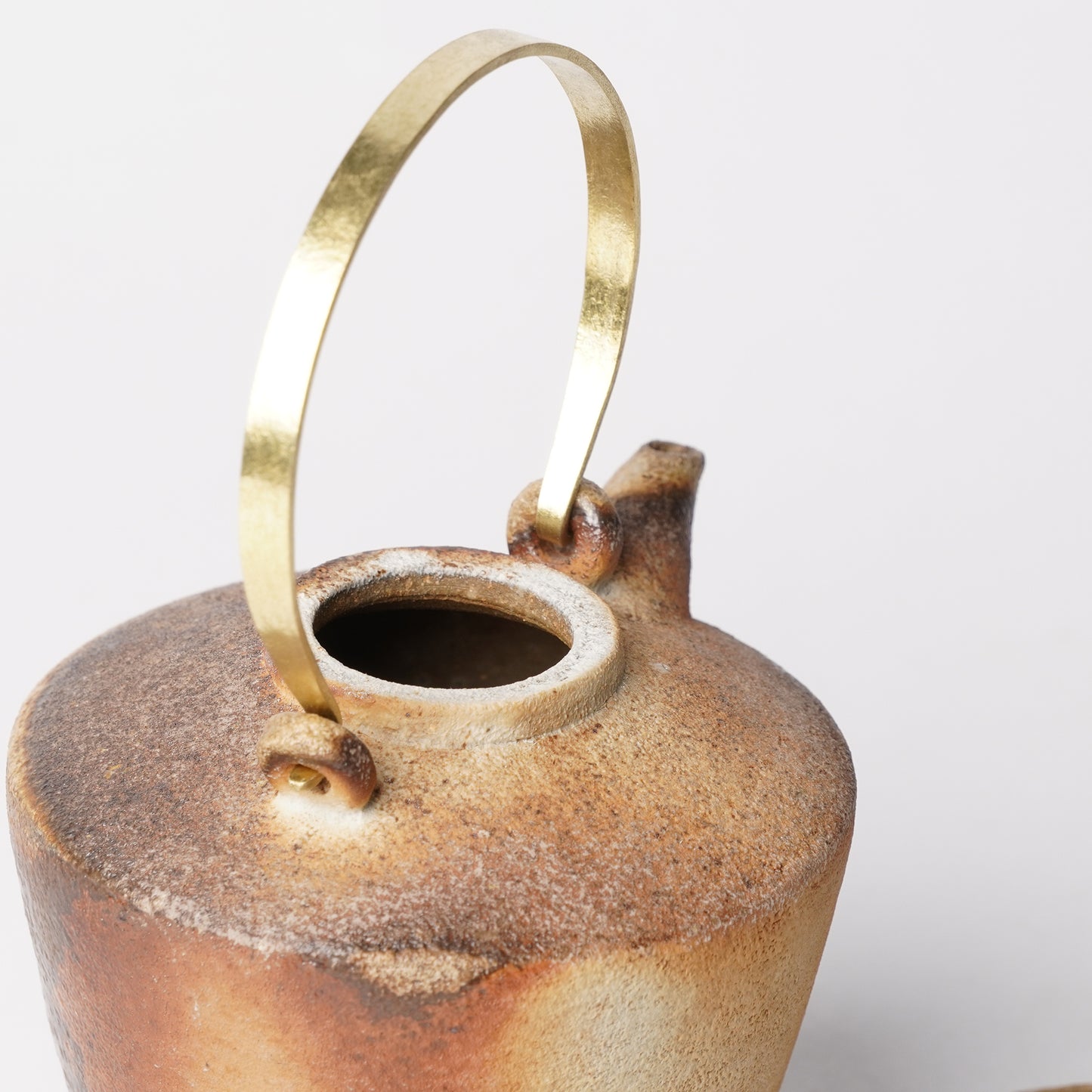 Mutsumi Ohashi Yakishime Tea Pot