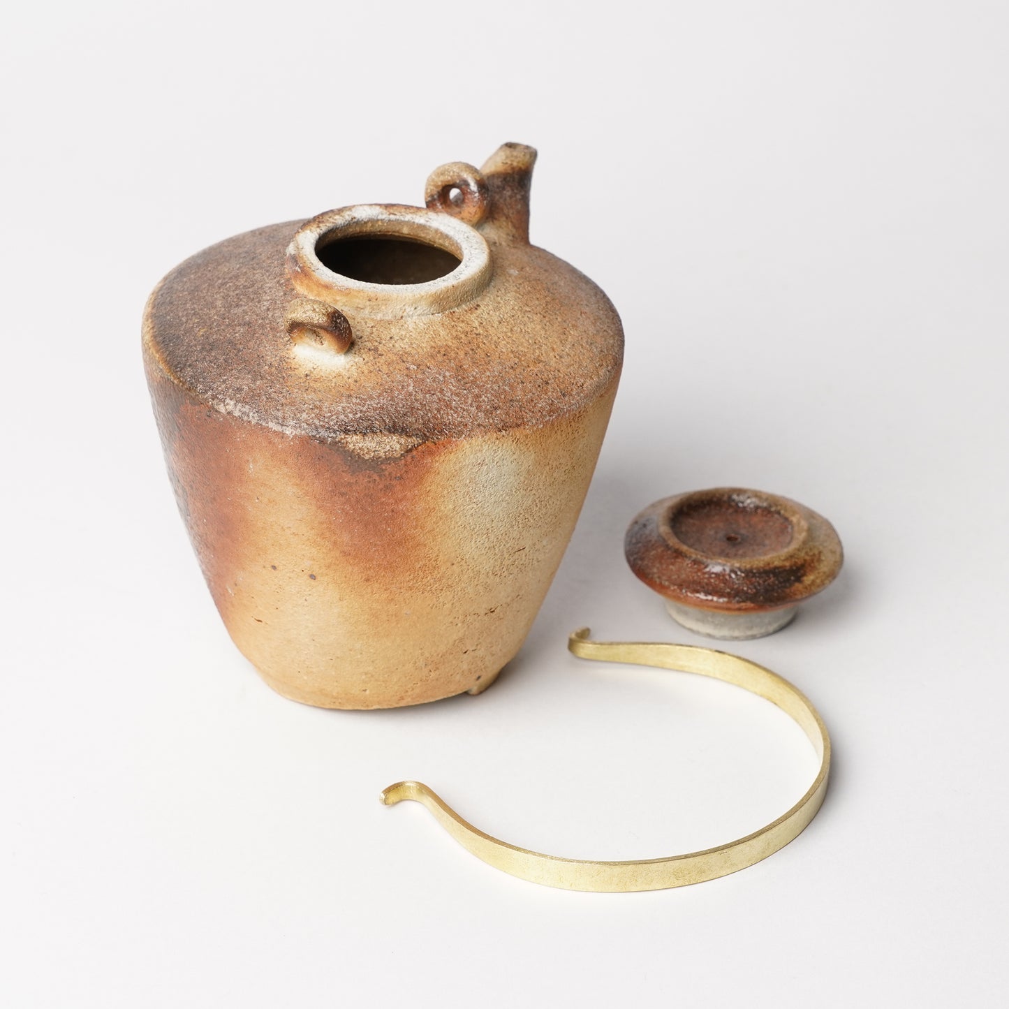 Mutsumi Ohashi Yakishime Tea Pot