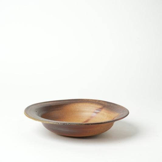 Ichiro Mori Shallow Bowl Bizen Woodfired