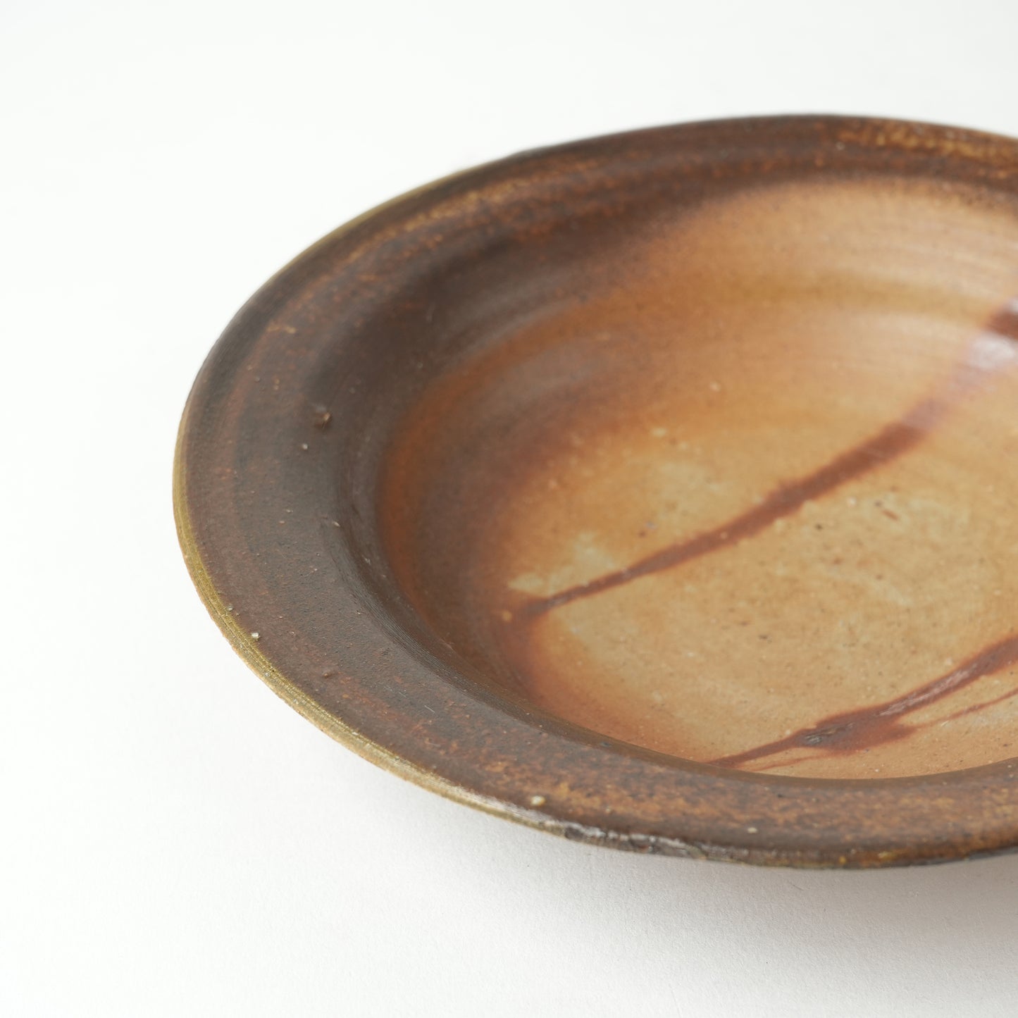 Ichiro Mori Shallow Bowl Bizen Woodfired
