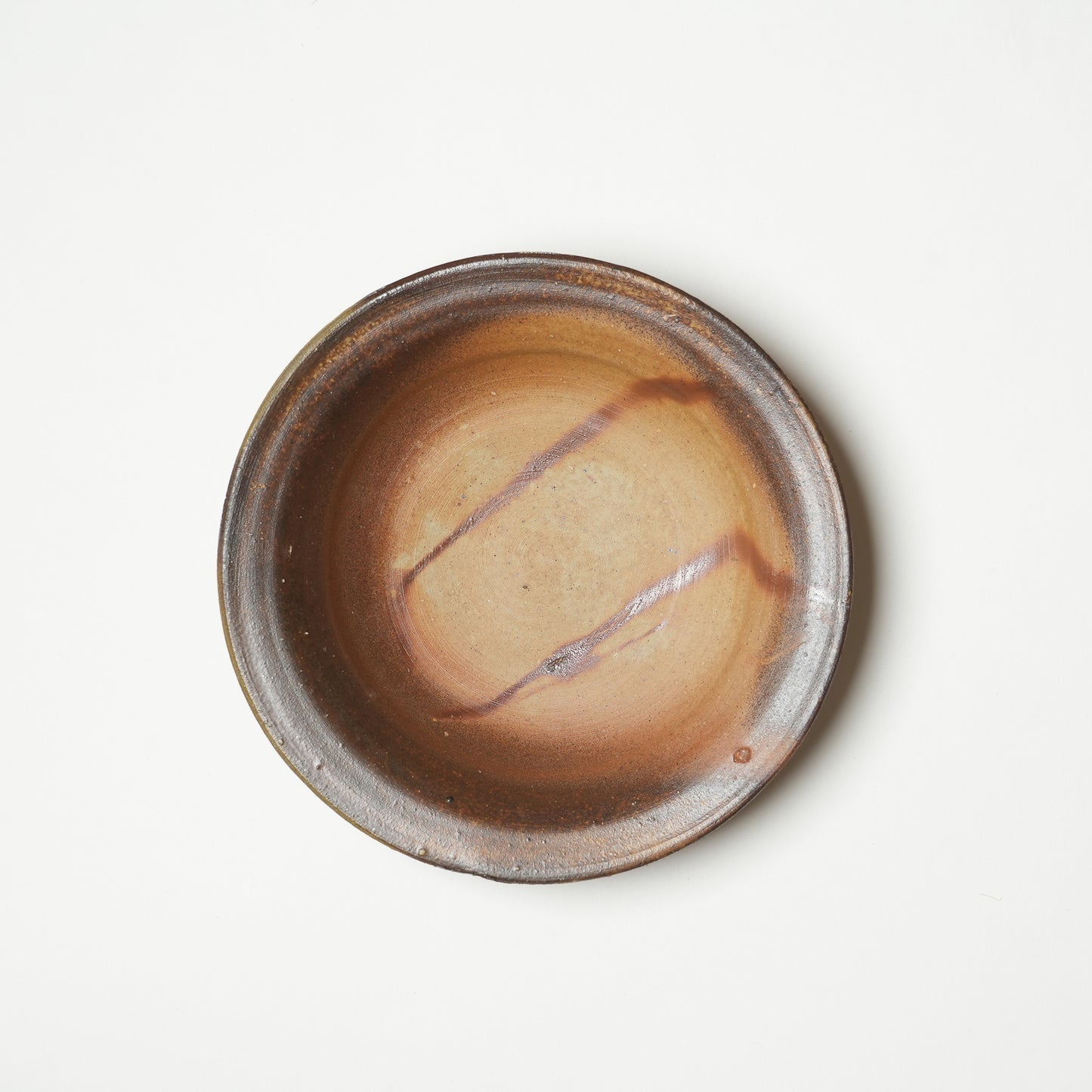 Ichiro Mori Shallow Bowl Bizen Woodfired