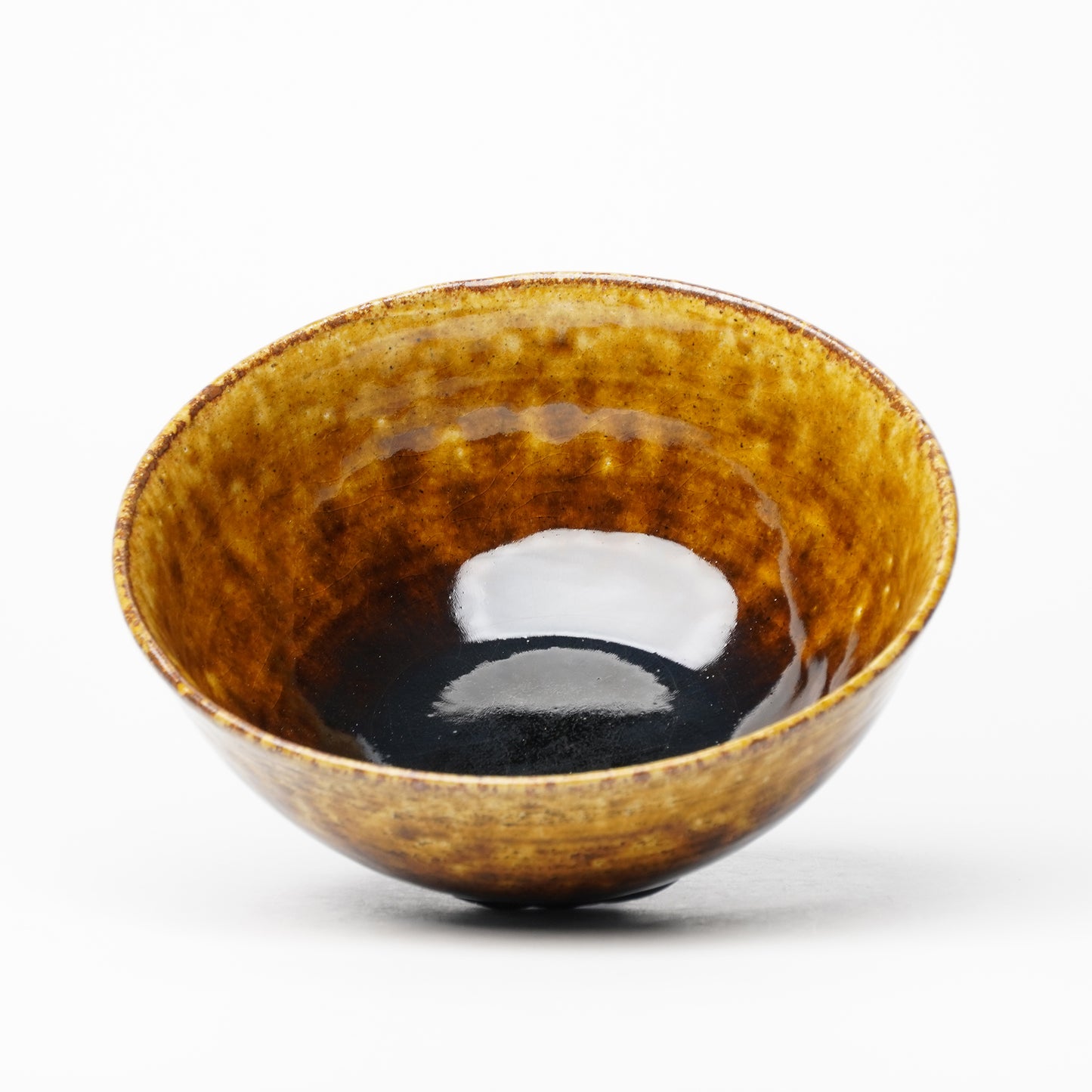 Kei Kawachi Bowl Amber Glaze