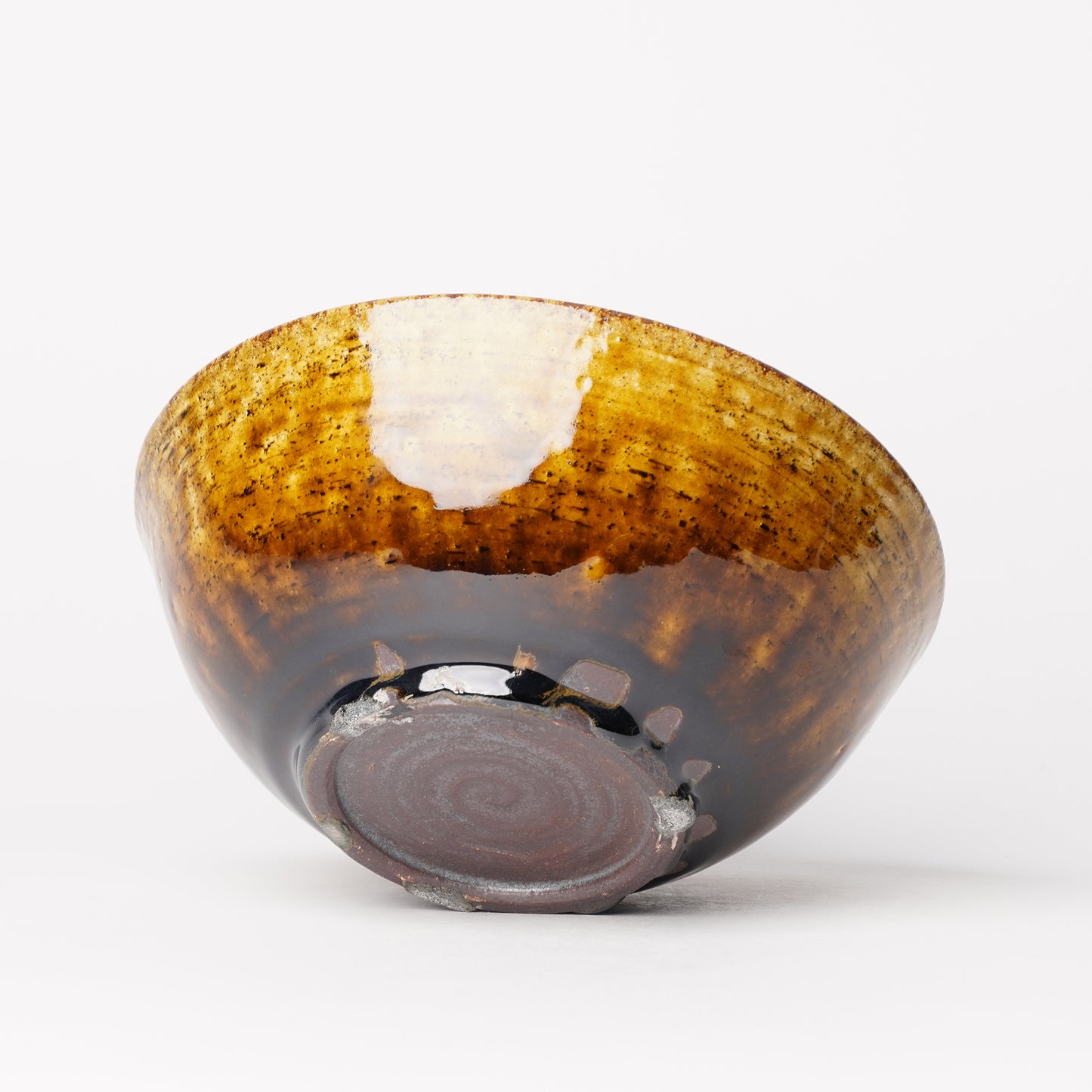 Kei Kawachi Bowl Amber Glaze