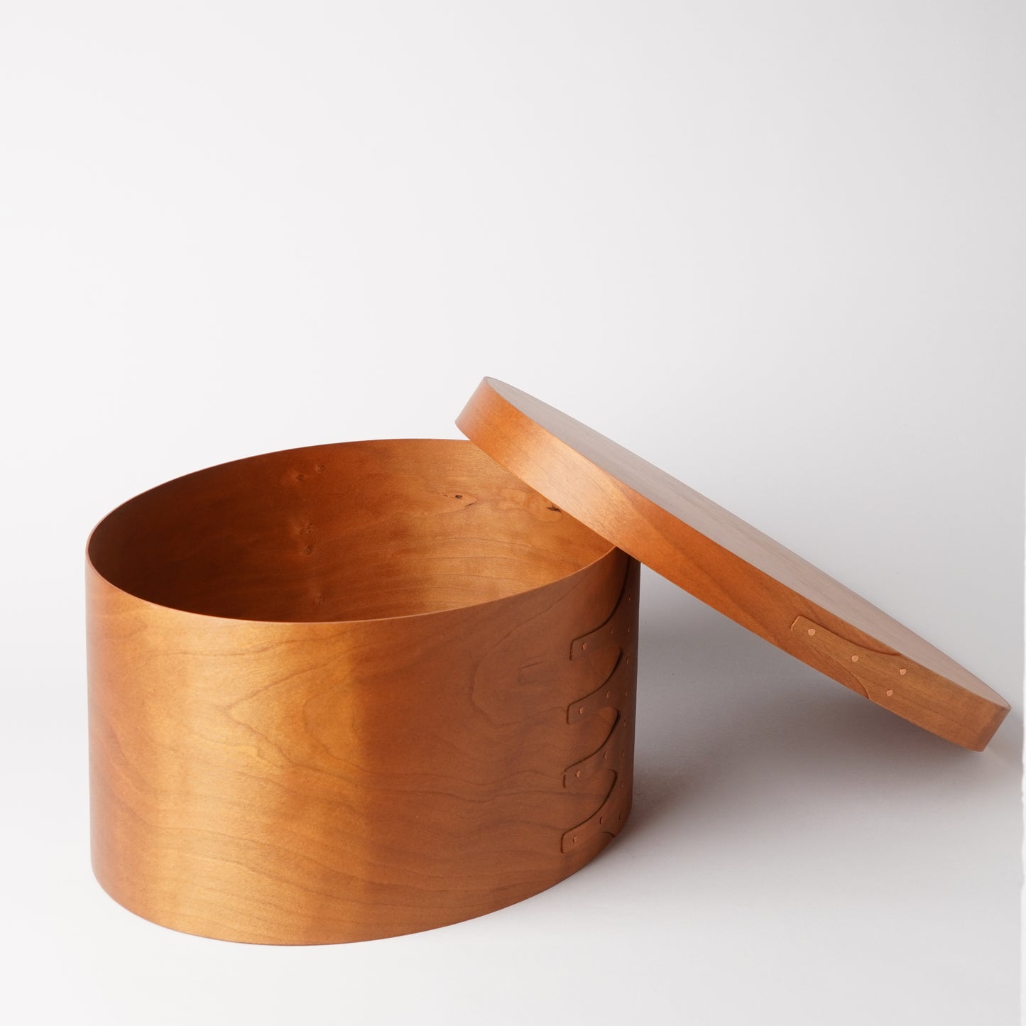 Wooden Oval Box Large - Japanese Wooden Organizer Box