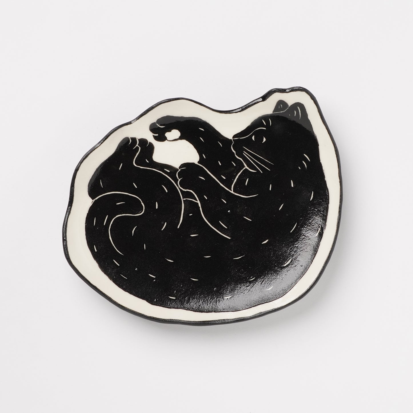 Miki Kaname Cat Plate