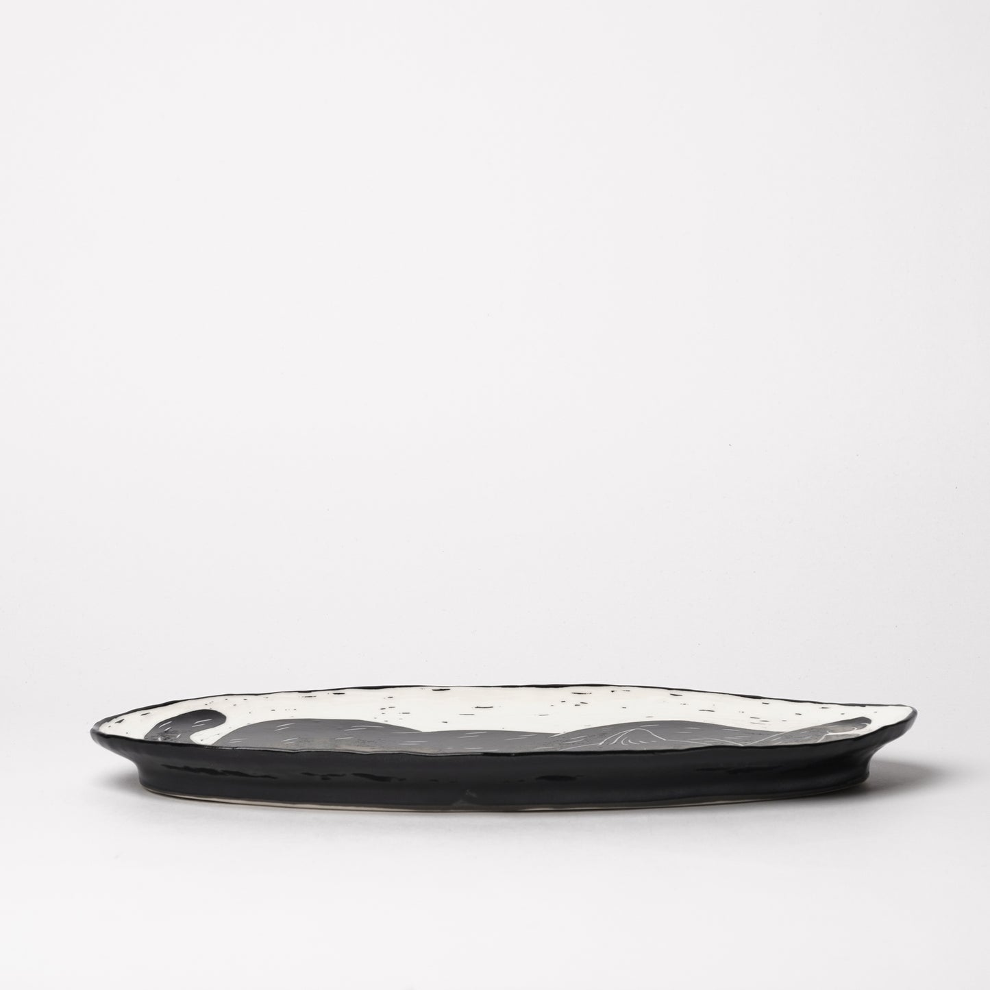 Miki Kaname Oval Plate Cat