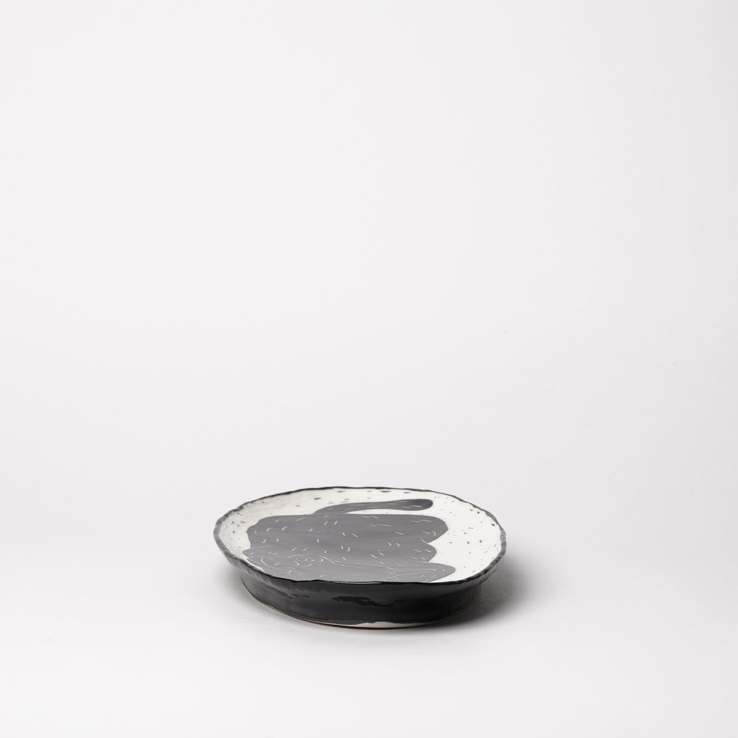 Miki Kaname Oval Plate Cat