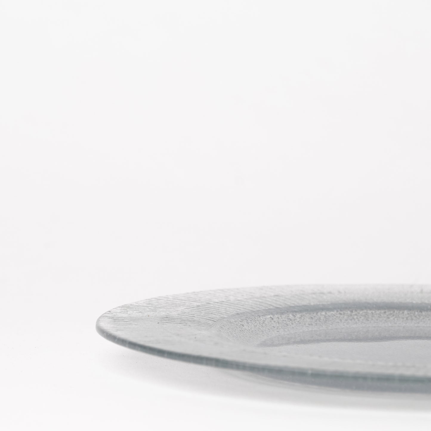 Ota Glass Lab Plate Grey