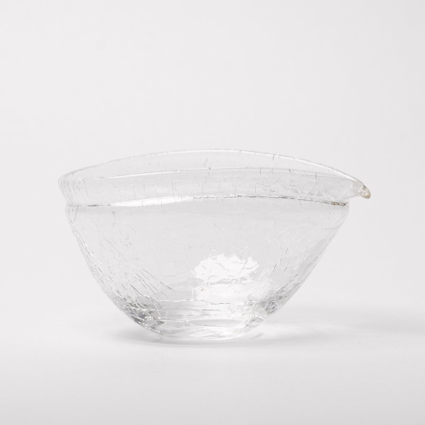 Daisaku Hashimura Crack Glass Katakuchi Sake Server