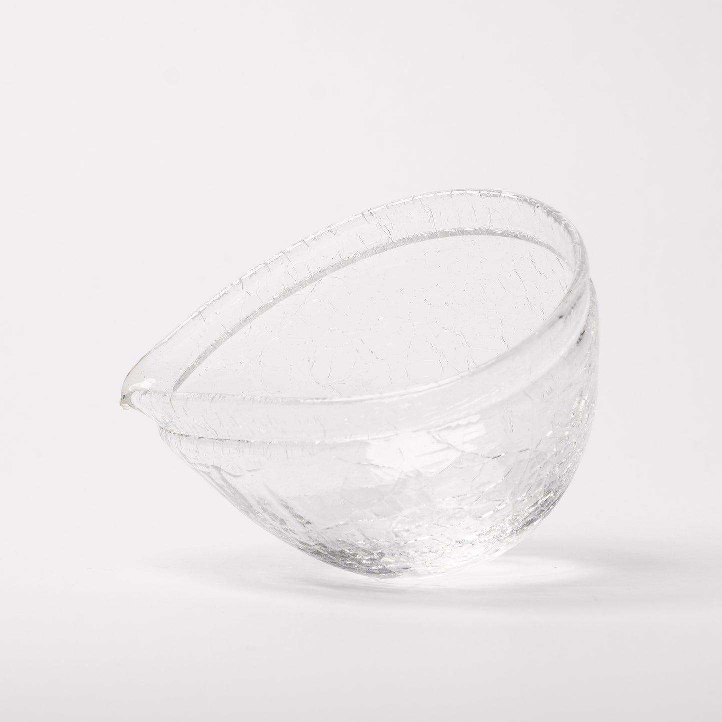 Daisaku Hashimura Crack Glass Katakuchi Sake Server