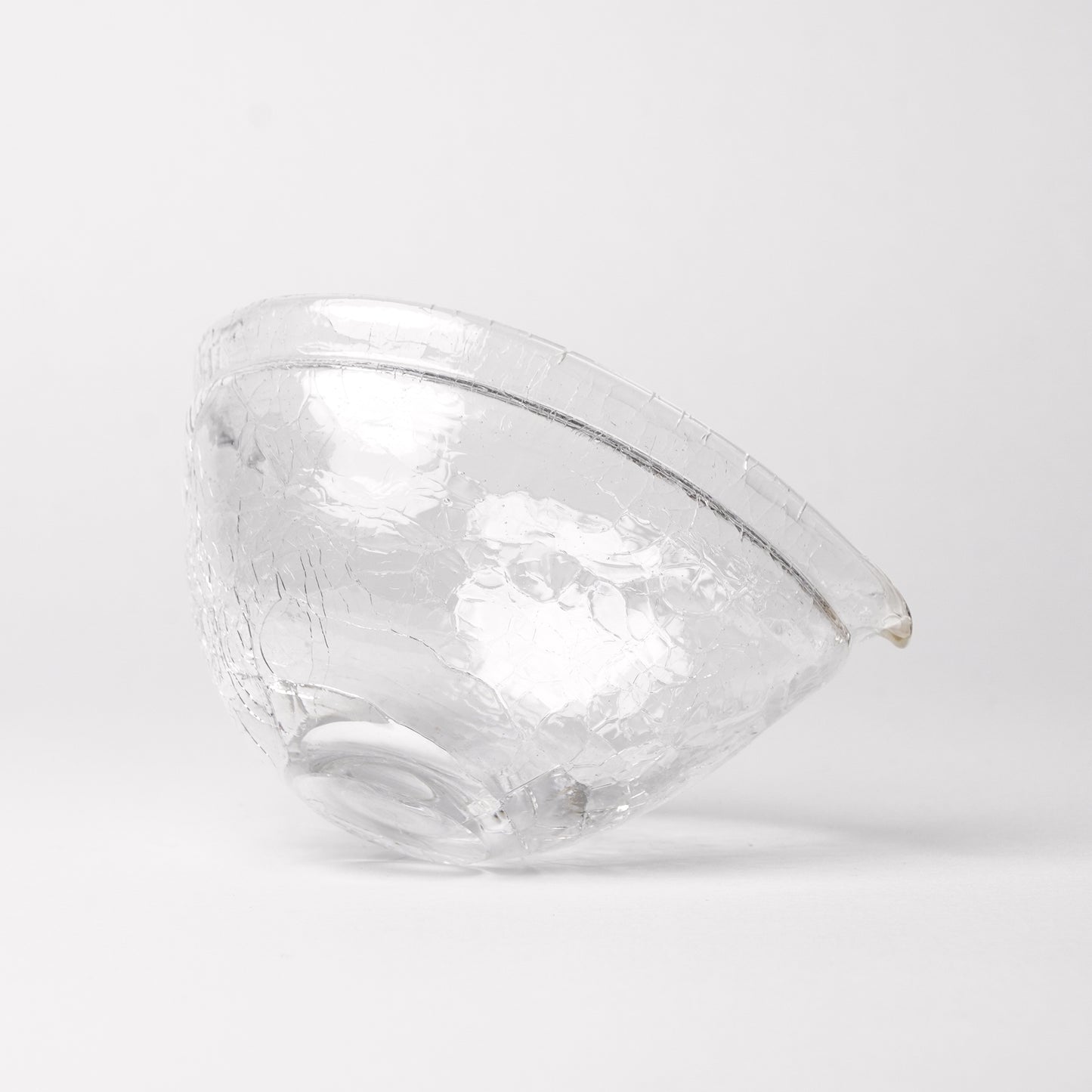 Daisaku Hashimura Crack Glass Katakuchi Sake Server