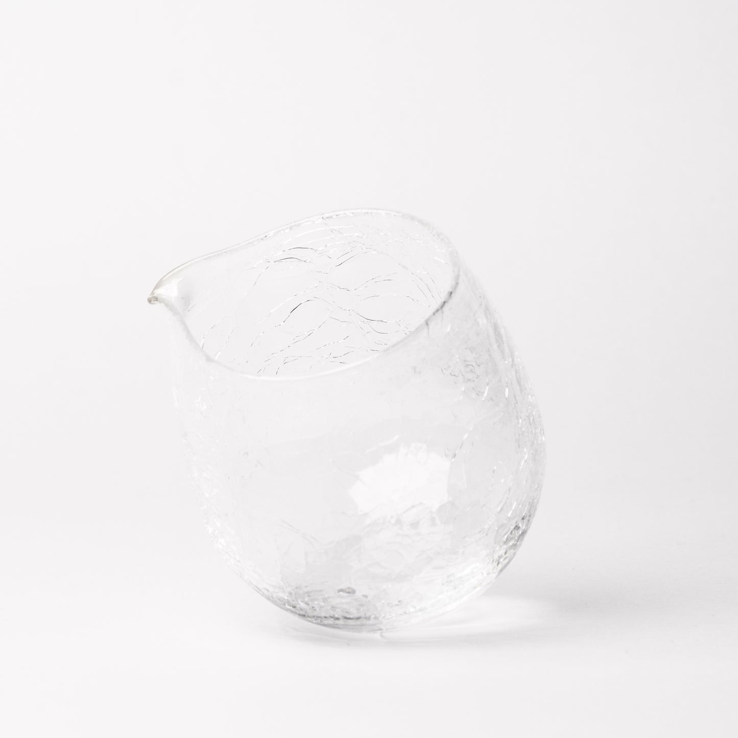 Daisaku Hashimura Crack Glass Katakuchi Sake Server