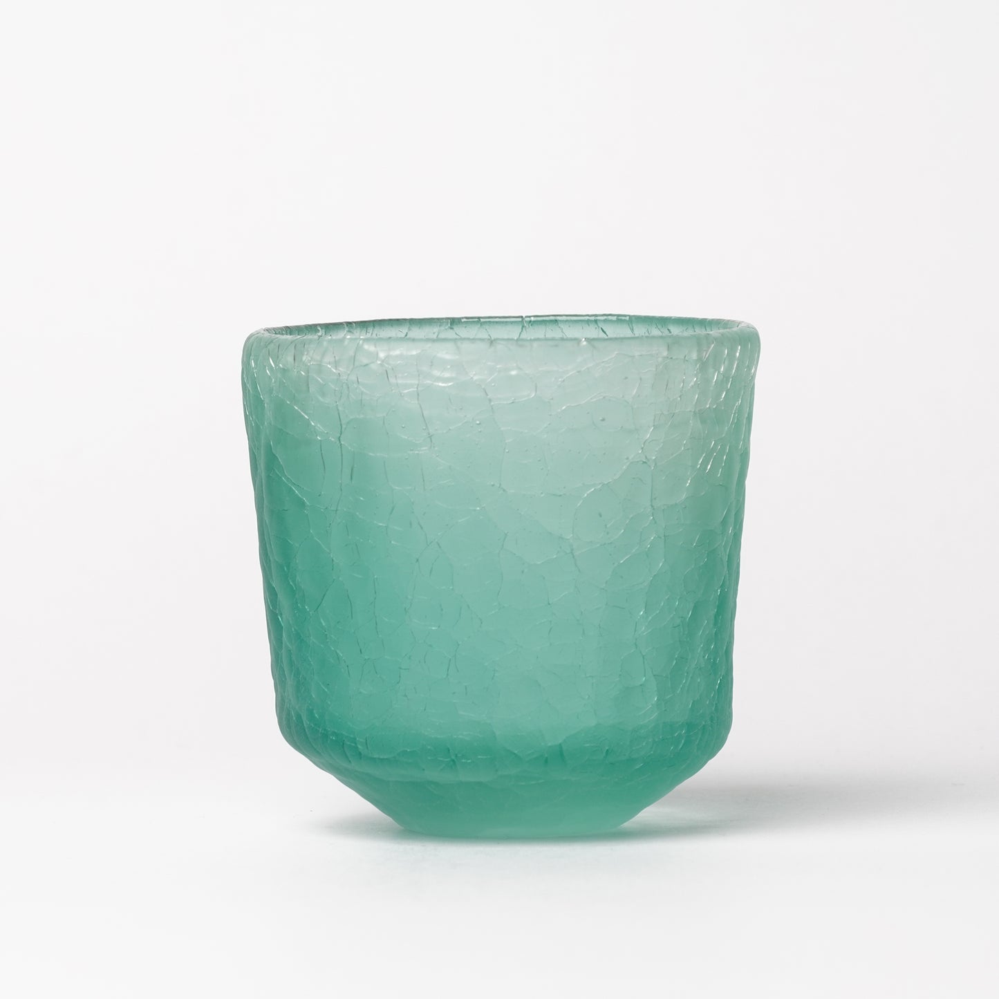 Daisaku Hashimura Double Crack Glass Green