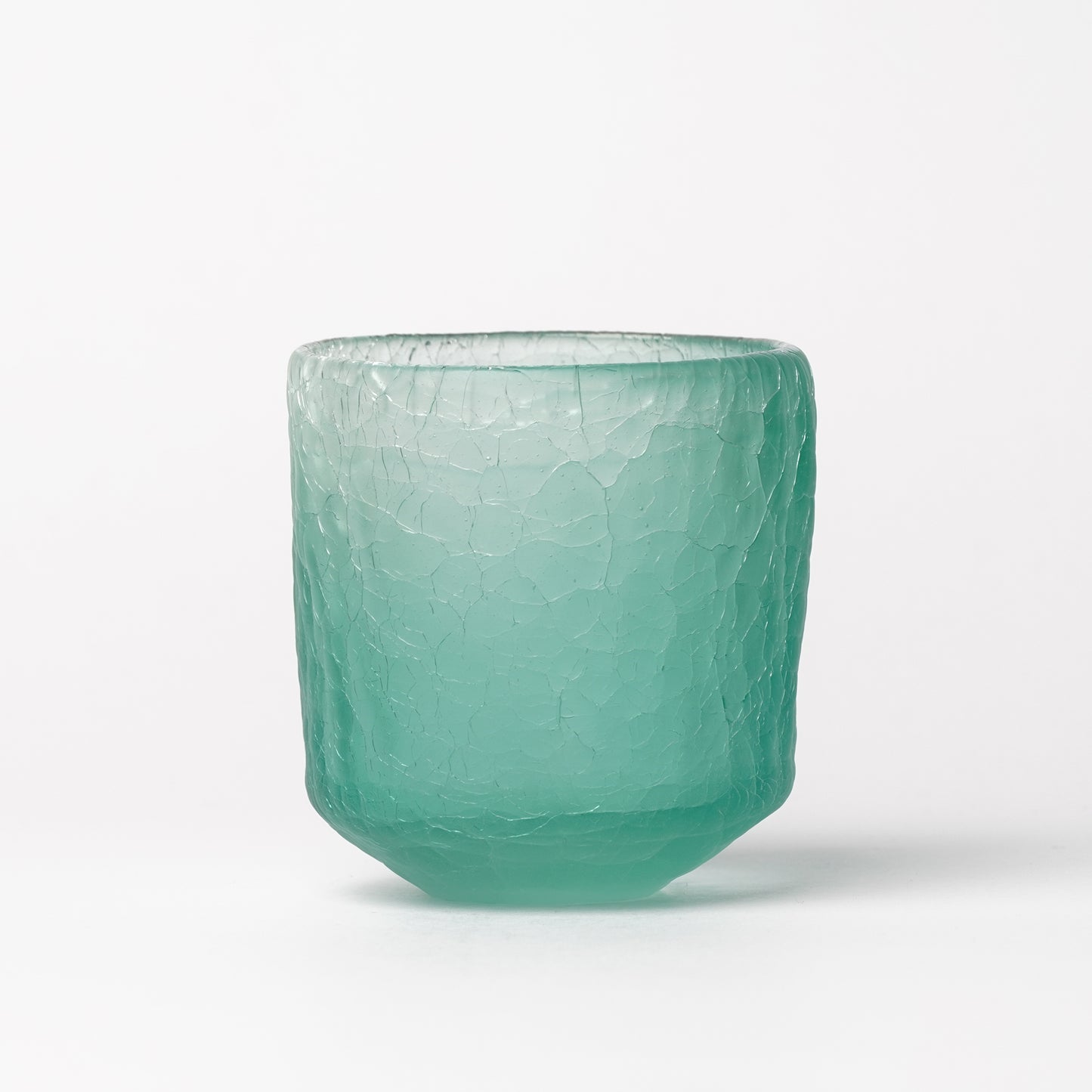 Daisaku Hashimura Double Crack Glass Green