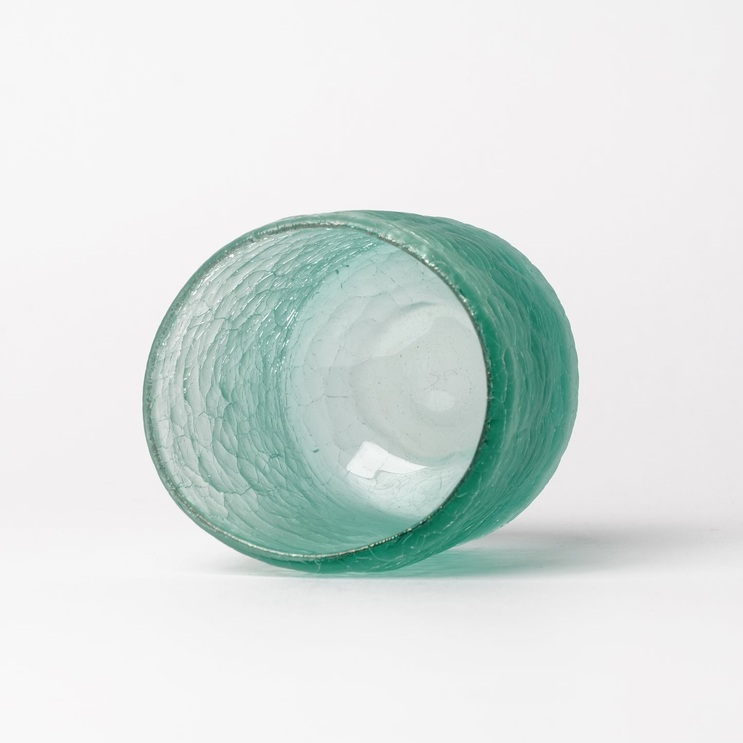 Daisaku Hashimura Double Crack Glass Green