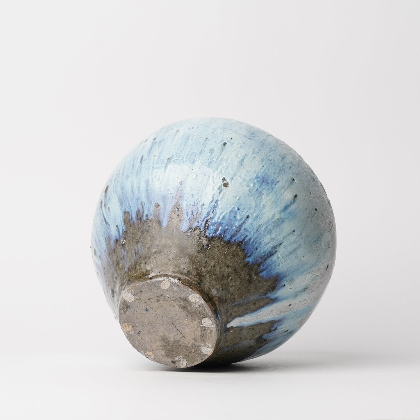 Takeryo Kawaguchi Vase Ash Glaze Noborigama Woodfired