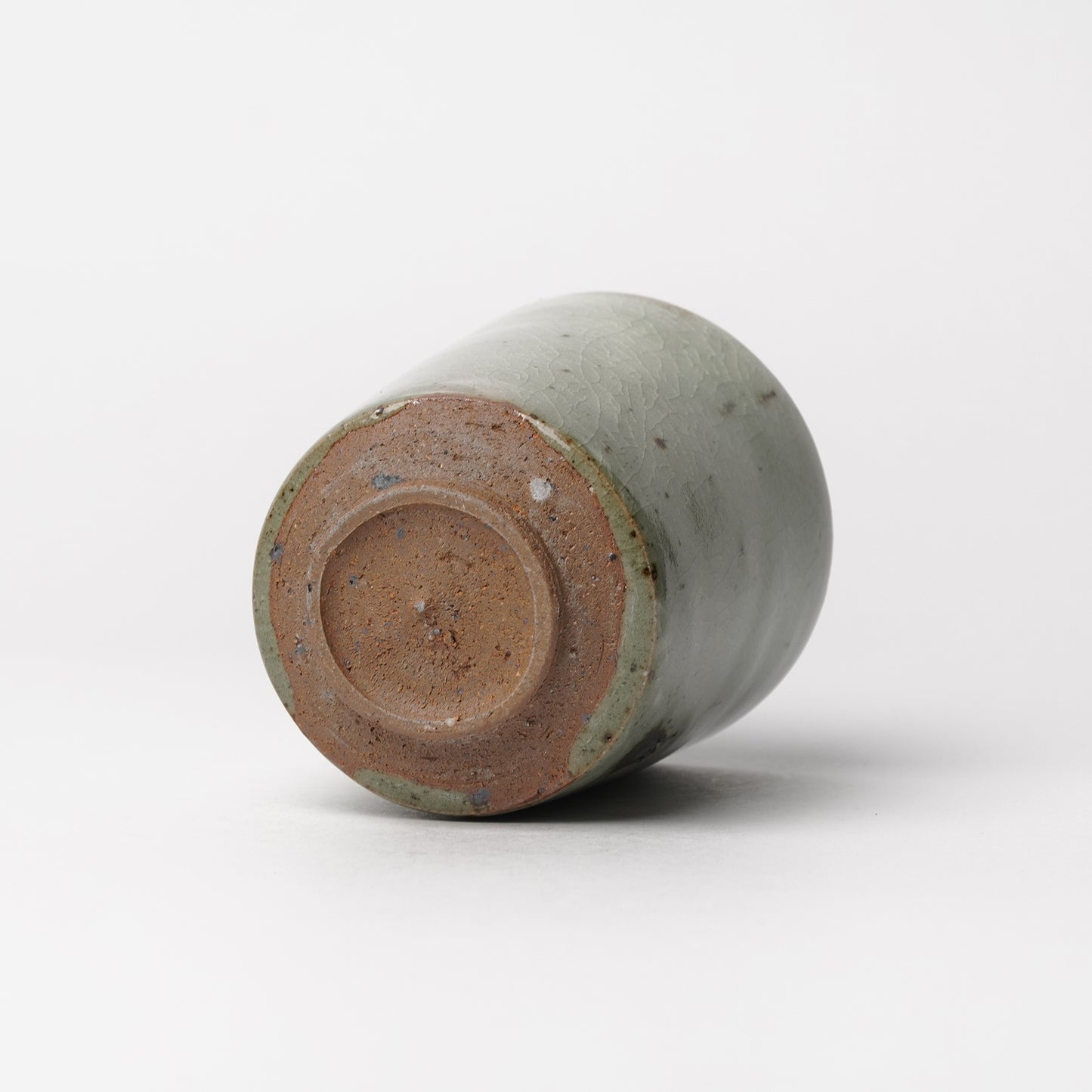 Takeryo Kawaguchi Yunomi Tea Cup Ash Glaze