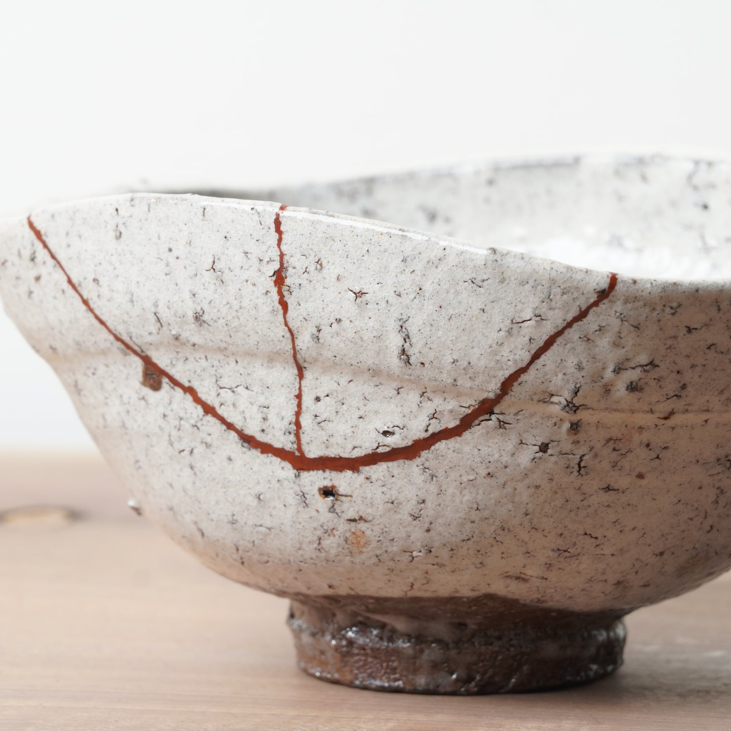 KINTSUGI Nakagawa Jinenbogama Karatsu Katakuchi Bowl