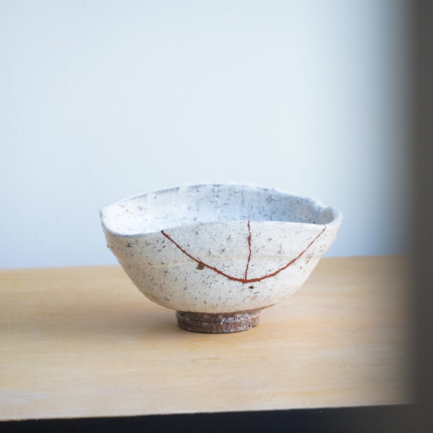 KINTSUGI Nakagawa Jinenbogama Karatsu Katakuchi Bowl