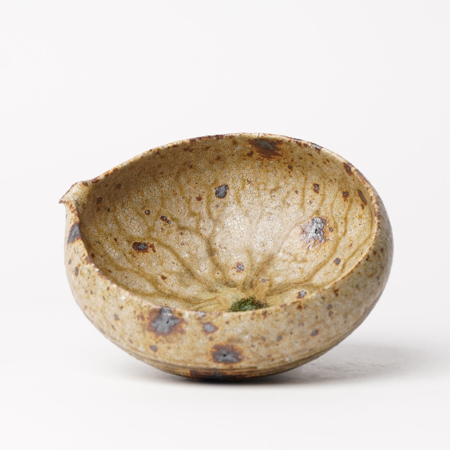 Shingo Umano Katakuchi Sake / Matcha Bowl Server