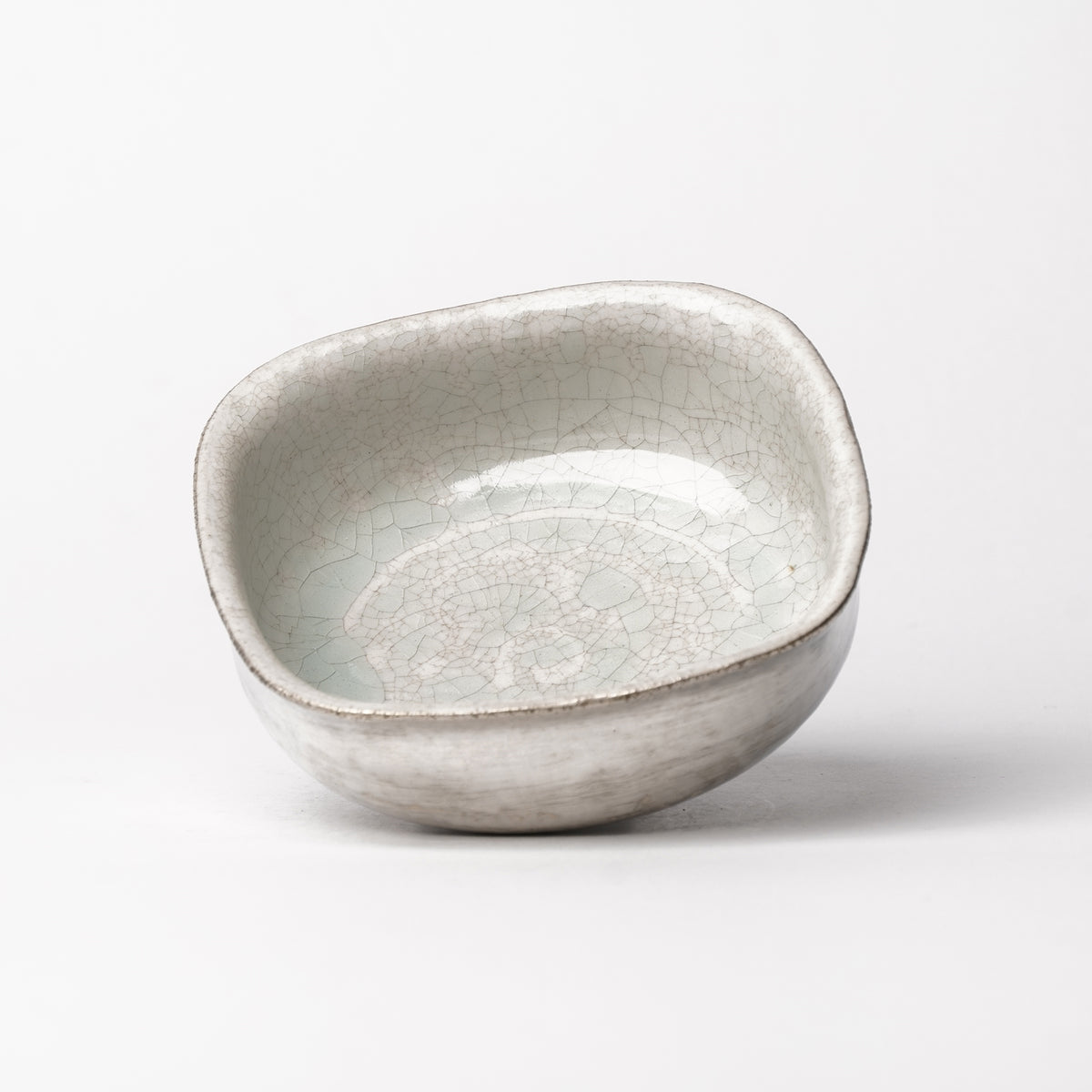 Naoto Tanii Silver Square Bowl