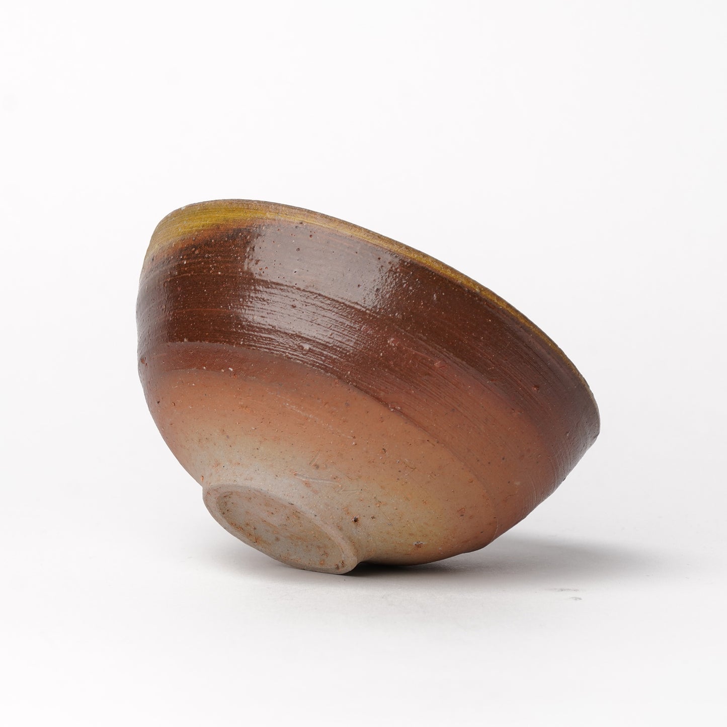 Ichiro Mori Rice Bowl Bizen Woodfired Matcha