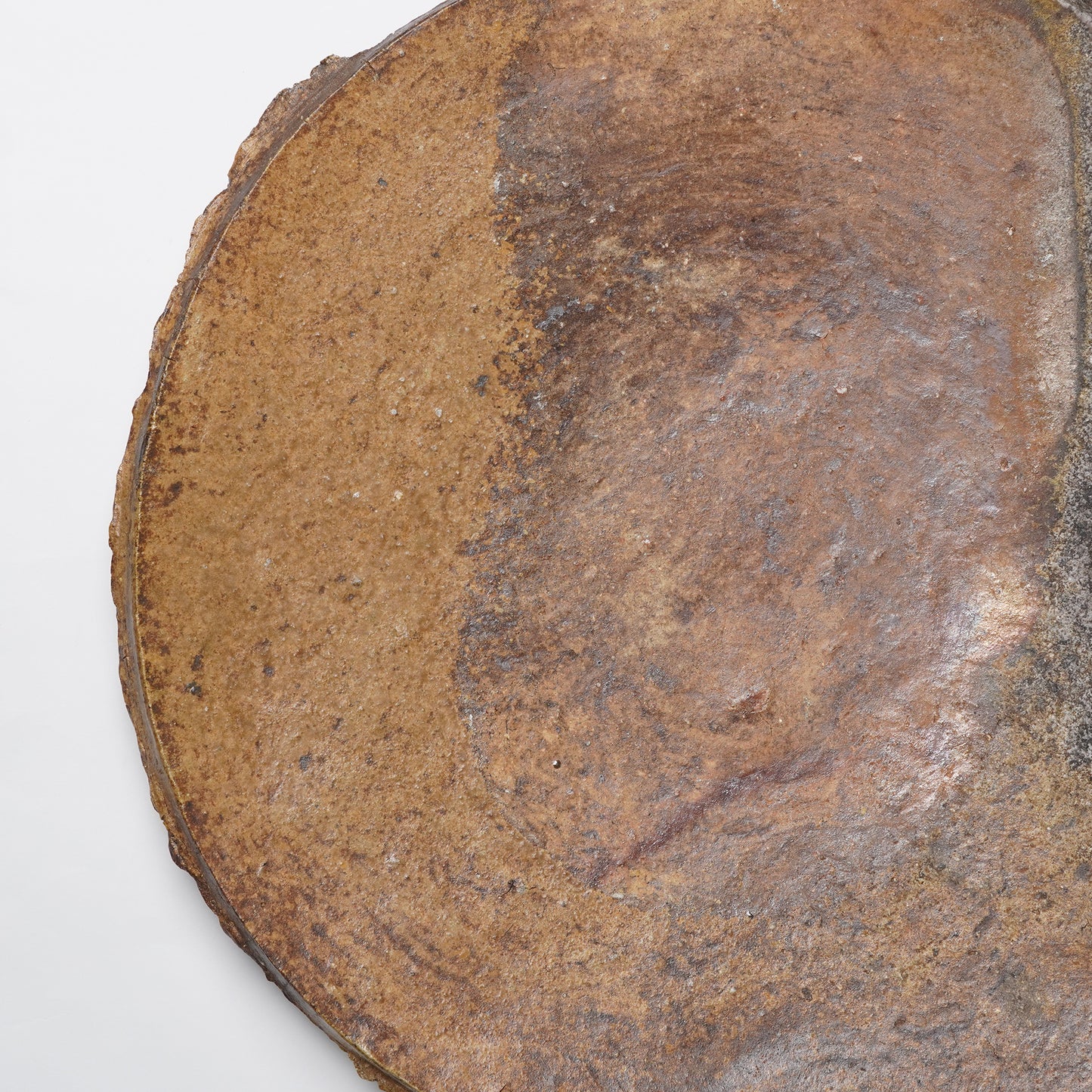 Ichiro Mori Extra Large Plate Bizen Woodfired