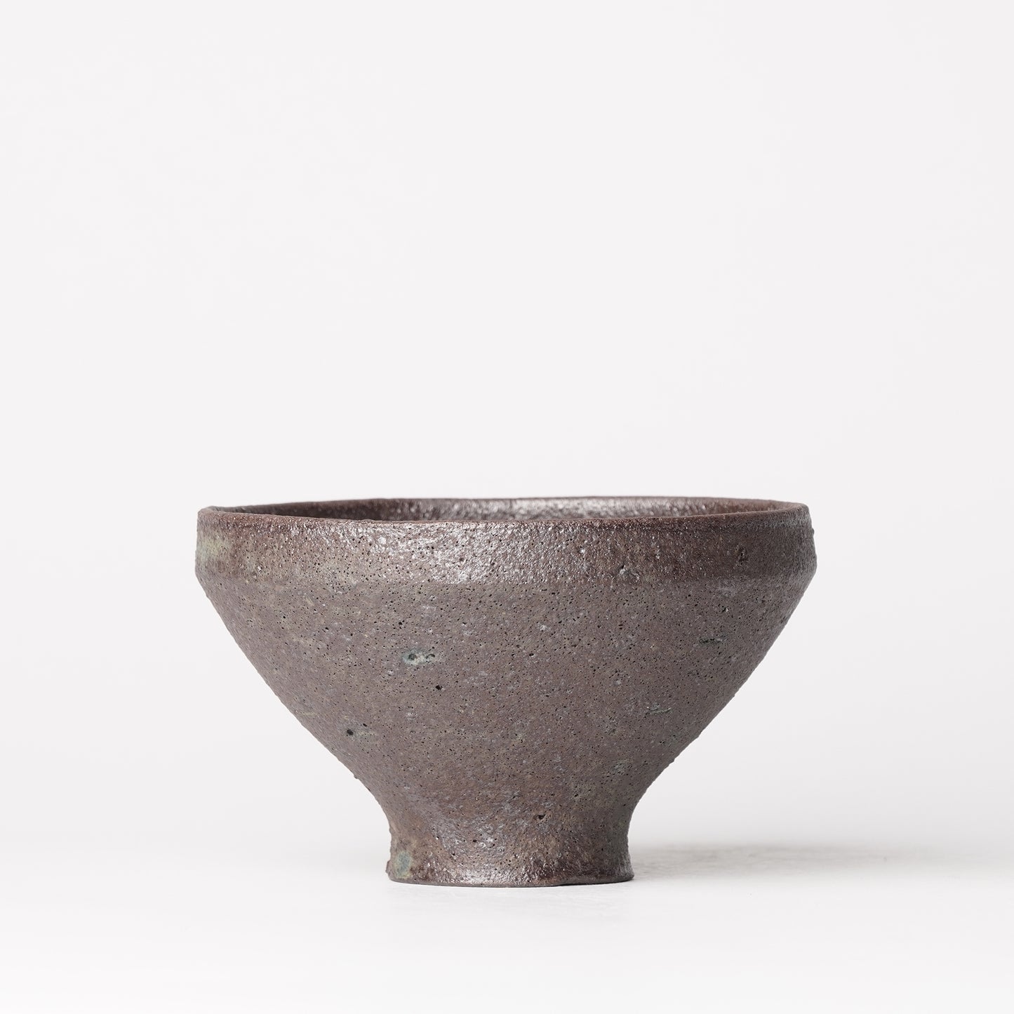 Futoshi Yamashita Volcanic Lava Chawan Rice Bowl