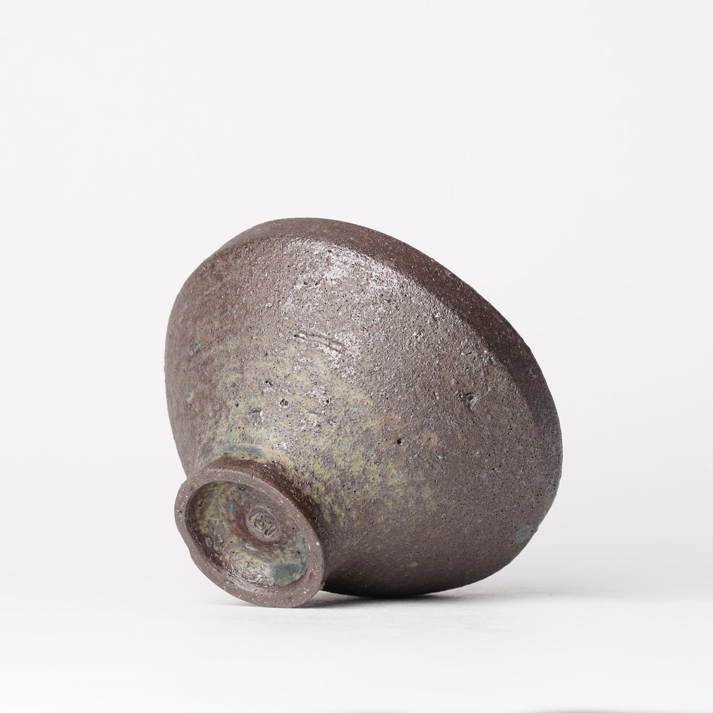 Futoshi Yamashita Volcanic Lava Chawan Rice Bowl