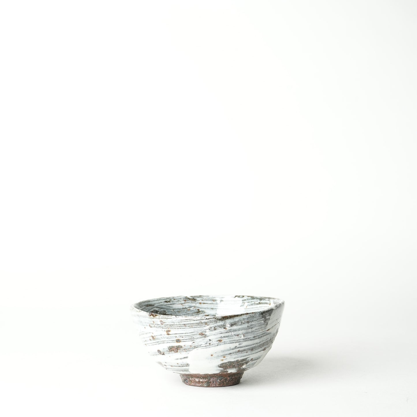 Nakagawa Jinenbogama Karatsu Wood fired Hakeme Chawan Rice bowl Matcha