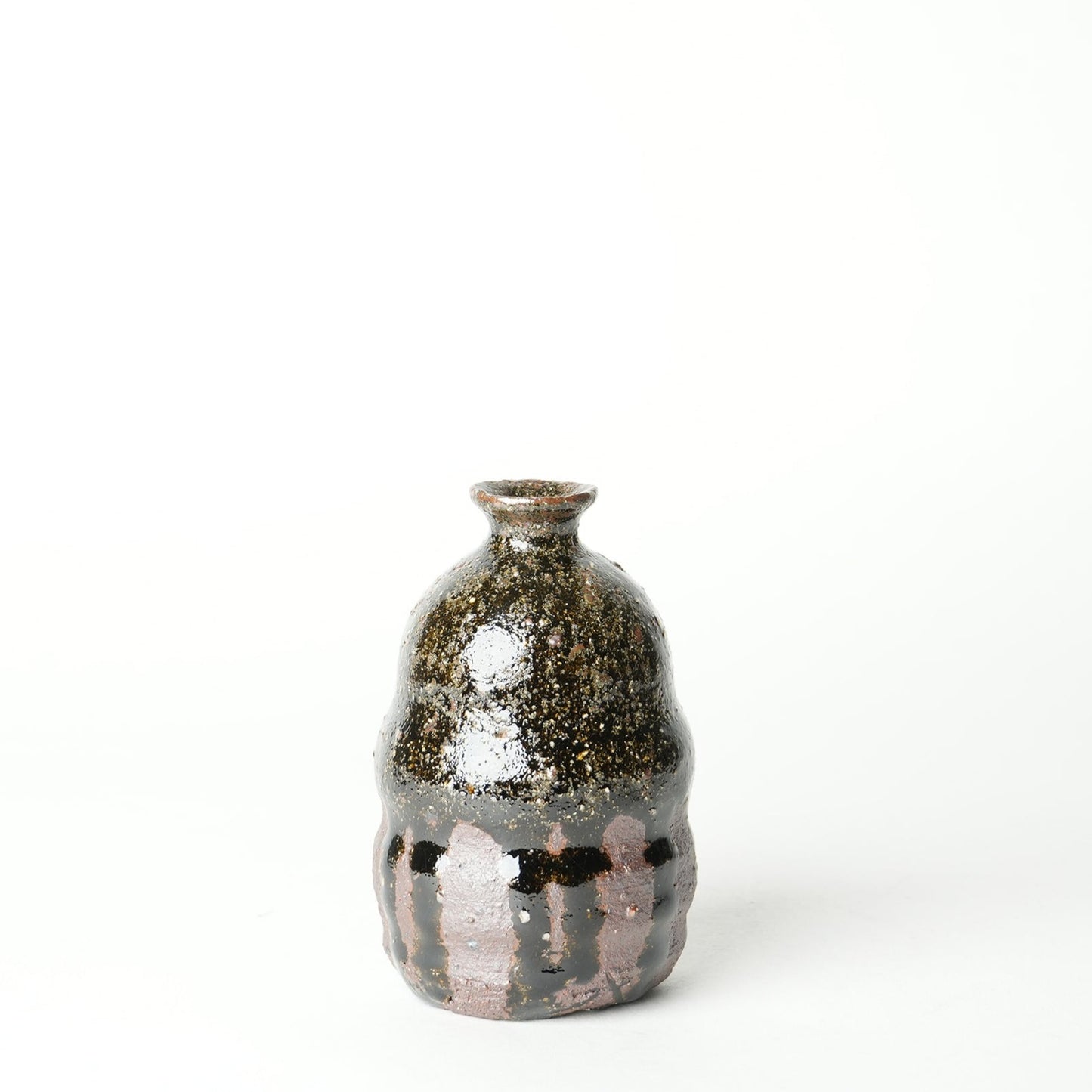 Nakagawa Jinenbogama Karatsu Wood fired Tokkuri Sake Saucer