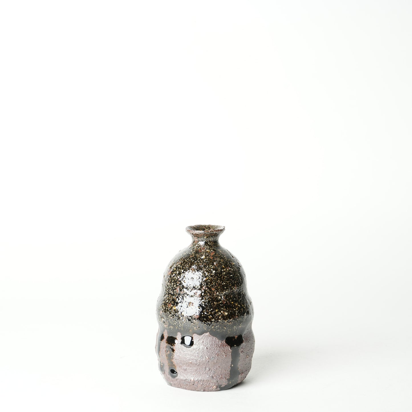 Nakagawa Jinenbogama Karatsu Wood fired Tokkuri Sake Saucer