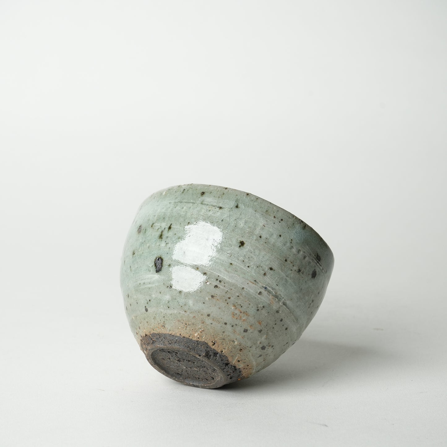 Takeryo Kawaguchi Mishima Katakuchi Sake Server Ash Glaze