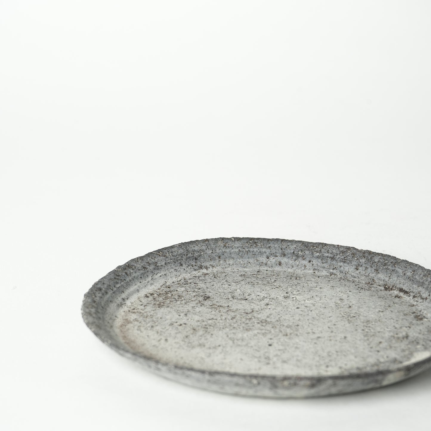 Akiko Yanagawa Rim Plate White S