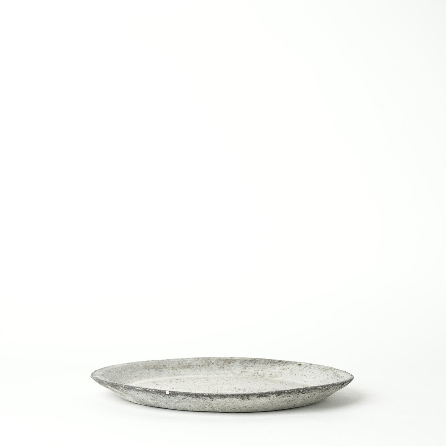 Akiko Yanagawa Rim Dinner Plate White