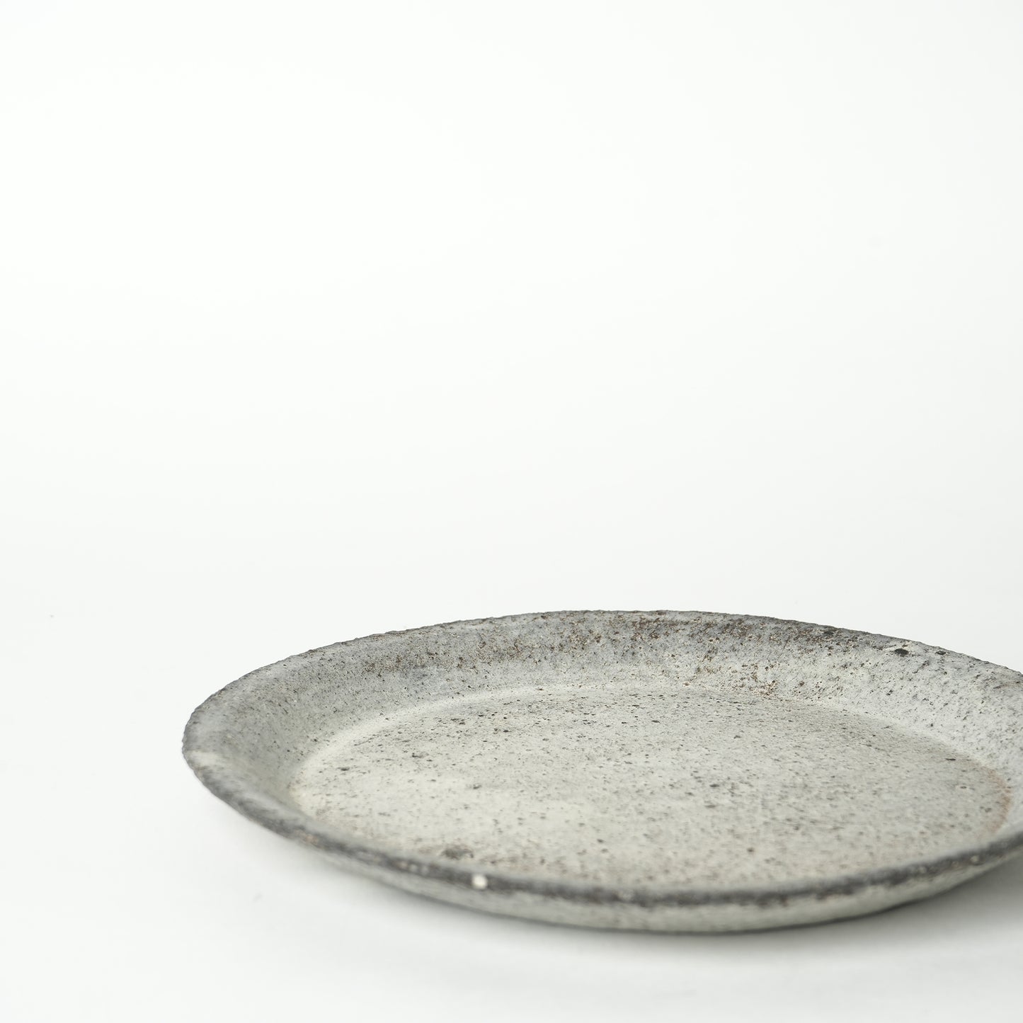 Akiko Yanagawa Rim Dinner Plate White
