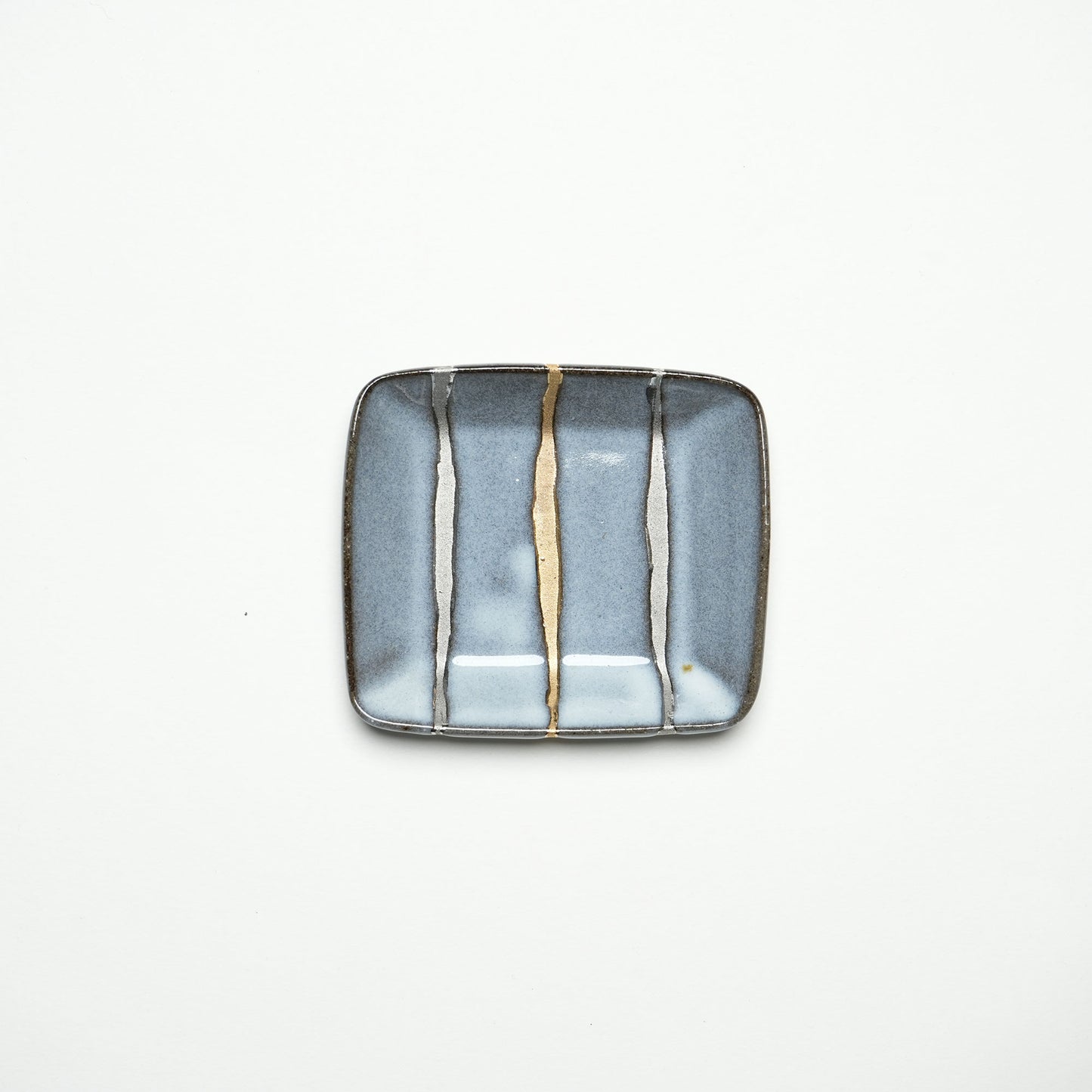 Aoi Watanabe Mini Plate with Gold and Silver