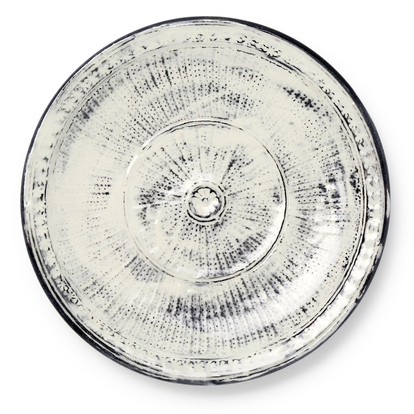 Itsuso Miyoshi Mishima Dinner Plate